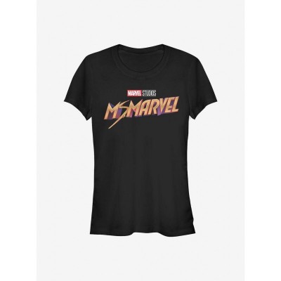 Marvel Ms. Marvel Classic Design T-Shirt - Black for Girls