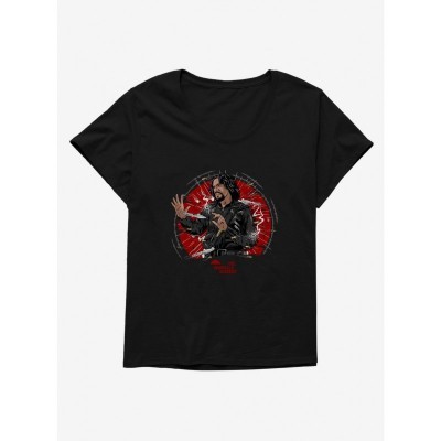 The Umbrella Academy Diego Junior Plus Size Scoop Neck T-Shirt