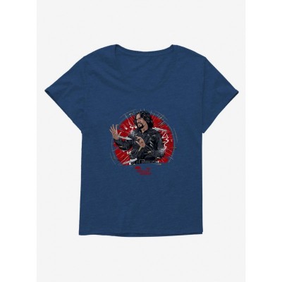 The Umbrella Academy Diego Junior Plus Size Scoop Neck T-Shirt