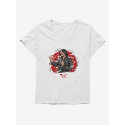 The Umbrella Academy Diego Junior Plus Size Scoop Neck T-Shirt