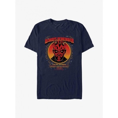 Star Wars Men's Lightweight Blue T-Shirt - Always Remember Design