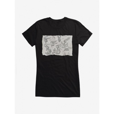 Looney Tunes Bugs Bunny Cartoon Tee for Girls