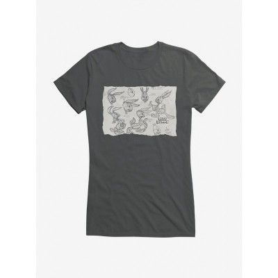 Looney Tunes Bugs Bunny Cartoon Tee for Girls