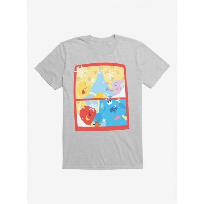 Blue's Clues Snowfall Lightweight Cotton Men's T-Shirt