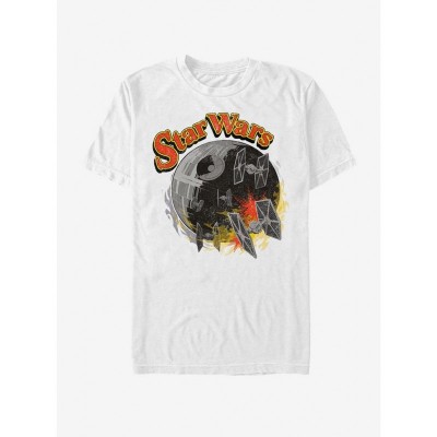Star Wars Vintage Death Star Tee - White Men's