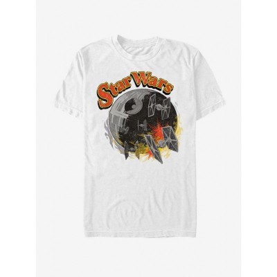 Star Wars Vintage Death Star Tee - White Men's