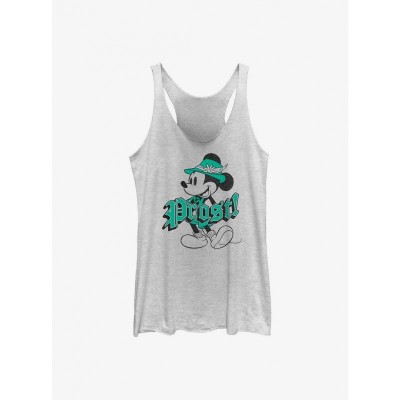 Disney Girls Cute Mickey Mouse Tank Top - White