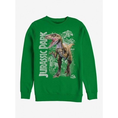 Raptor Dino Shadows Unisex Sweatshirt - Grey