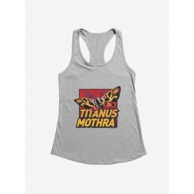 Godzilla Titanus Mothra Junior Girls Tank Top