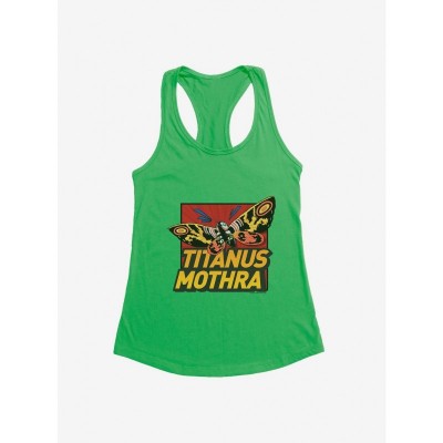 Godzilla Titanus Mothra Junior Girls Tank Top