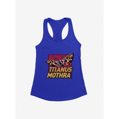 Godzilla Titanus Mothra Junior Girls Tank Top