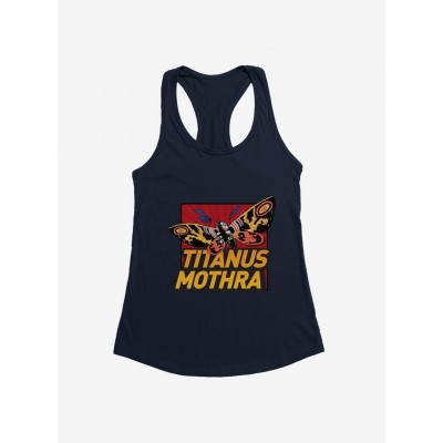 Godzilla Titanus Mothra Junior Girls Tank Top