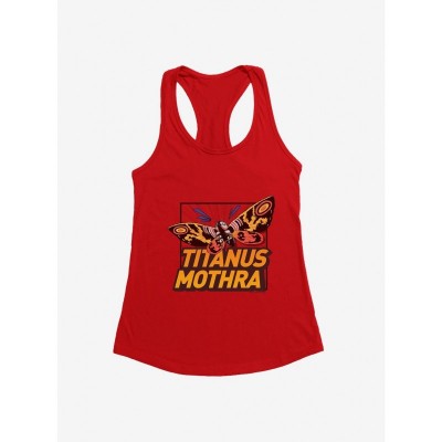 Godzilla Titanus Mothra Junior Girls Tank Top