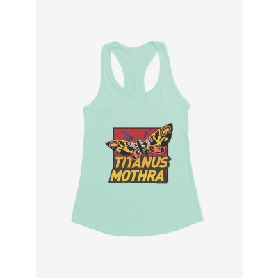 Godzilla Titanus Mothra Junior Girls Tank Top