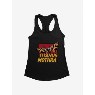 Godzilla Titanus Mothra Junior Girls Tank Top
