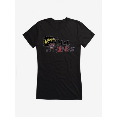 Aaahh!!! Real Monsters Girls Cotton Tee