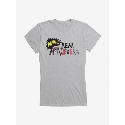 Aaahh!!! Real Monsters Girls Cotton Tee