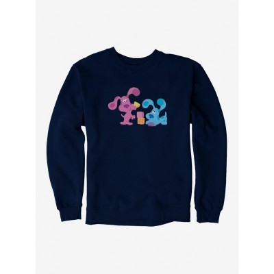 Blue's Clues Magenta & Blue Cozy Playtime Sweatshirt for Men