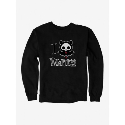 Skelanimals Diego Vampires Heart Sweatshirt for Men