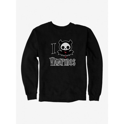 Skelanimals Diego Vampires Heart Sweatshirt for Men