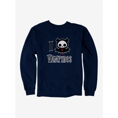 Skelanimals Diego Vampires Heart Sweatshirt for Men