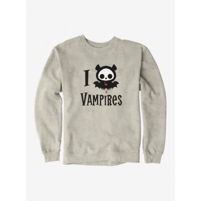 Skelanimals Diego Vampires Heart Sweatshirt for Men