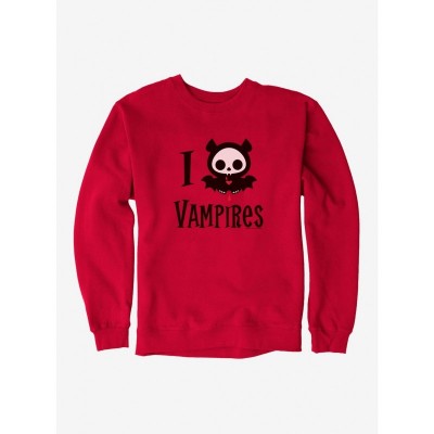 Skelanimals Diego Vampires Heart Sweatshirt for Men