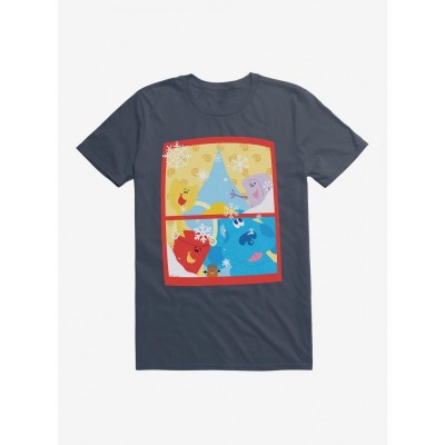 Blue's Clues Snowfall Lightweight Cotton Men's T-Shirt