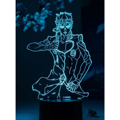 Otaku JoJo's Bizarre Adventure Giorno Giovanna 16-Color LED Lamp