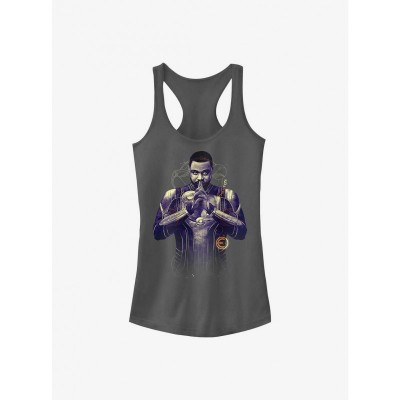 Marvel Eternals Phastos Girls Grey Tank Top