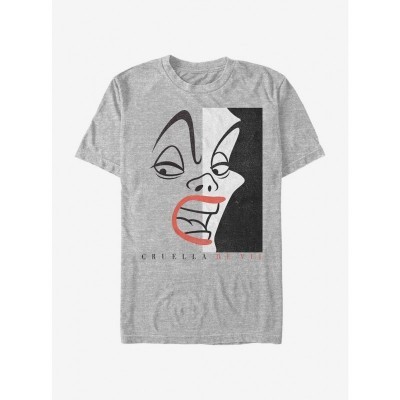 Disney Cruella T-Shirt for Men - Grey