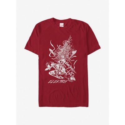 Marvel Elektra Grey T-Shirt for Unisex