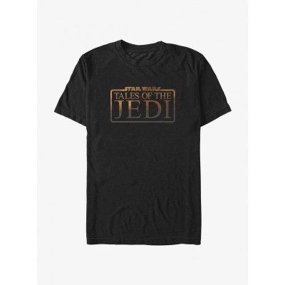 Star Wars Tales of the Jedi Logo Unisex Black T-Shirt