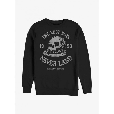 Disney Peter Pan Boy's Lost Boys Comfortable Hoodie - Black