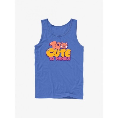 Disney Pixar Turning Red Adorable Blue Tank Top for Men