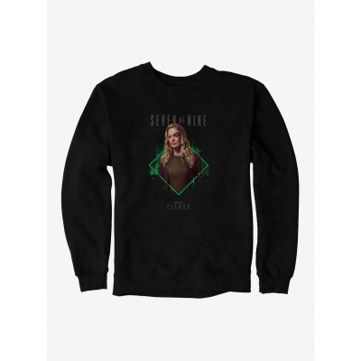 Star Trek Picard Seven of Nine Unisex Heavyweight Fleece Sweatshirt
