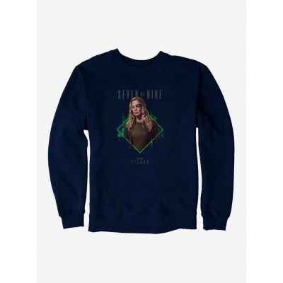 Star Trek Picard Seven of Nine Unisex Heavyweight Fleece Sweatshirt