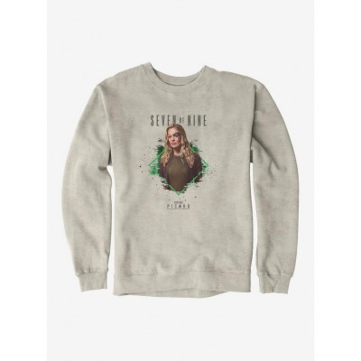 Star Trek Picard Seven of Nine Unisex Heavyweight Fleece Sweatshirt