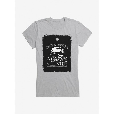 Supernatural Always A Hunter Lightweight Tee for Girls