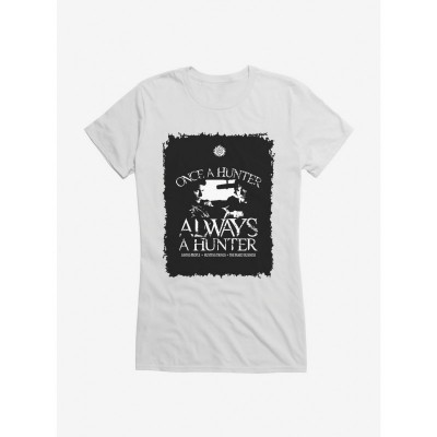 Supernatural Always A Hunter Lightweight Tee for Girls