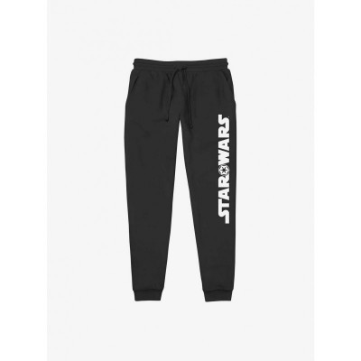 Star Wars Imperial Logo Joggers - Men's Black Cotton Blend Sweatpants