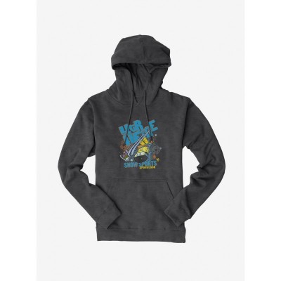 SpongeBob SquarePants Men's Extreme Snow Sports Fleece Hoodie