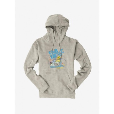 SpongeBob SquarePants Men's Extreme Snow Sports Fleece Hoodie