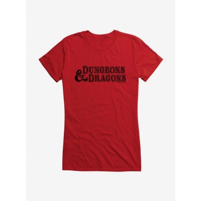 Dungeons & Dragons Dark Logo Tee for Girls