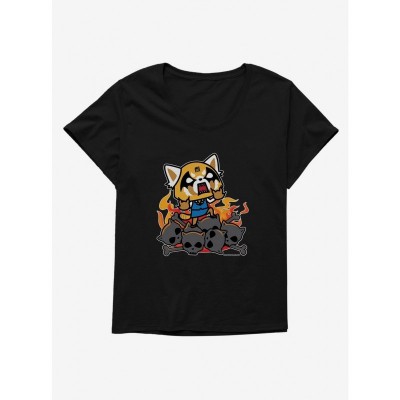 Aggretsuko Rage Girls Oversized T-Shirt for Women