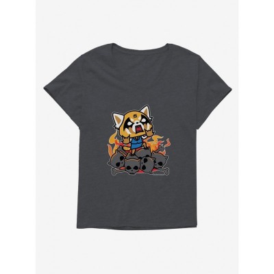 Aggretsuko Rage Girls Oversized T-Shirt for Women