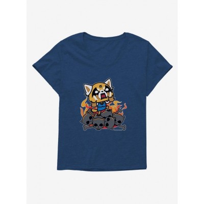 Aggretsuko Rage Girls Oversized T-Shirt for Women