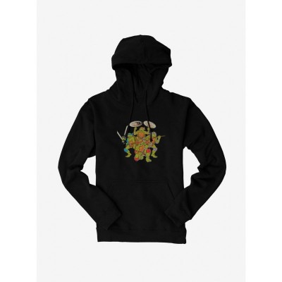 Teenage Mutant Ninja Turtles Weapon-Themed Men's Hoodie