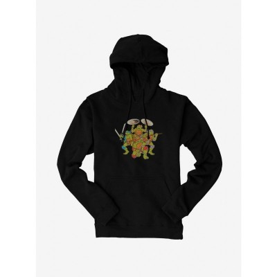 Teenage Mutant Ninja Turtles Weapon-Themed Men's Hoodie