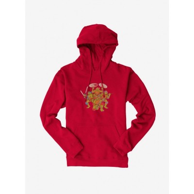 Teenage Mutant Ninja Turtles Weapon-Themed Men's Hoodie
